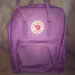 FJALLRAVEN KANKEN - Light purple backpack